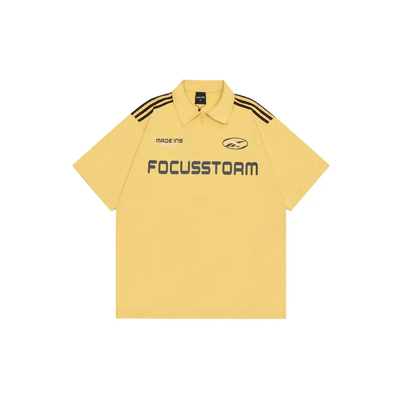 College Style Loose Couple T Shirt-2