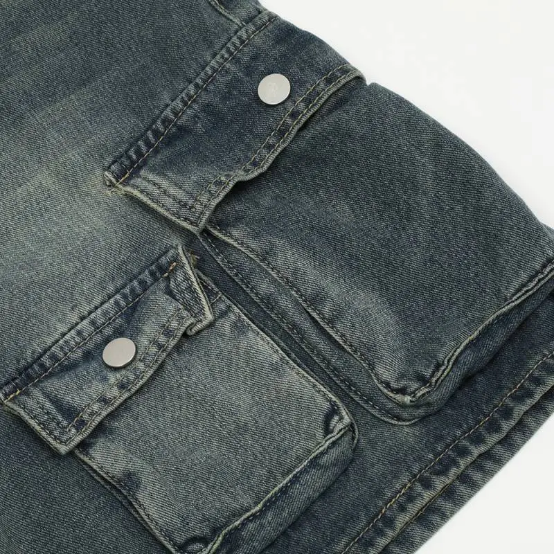 Punk Street Denim Shorts-2