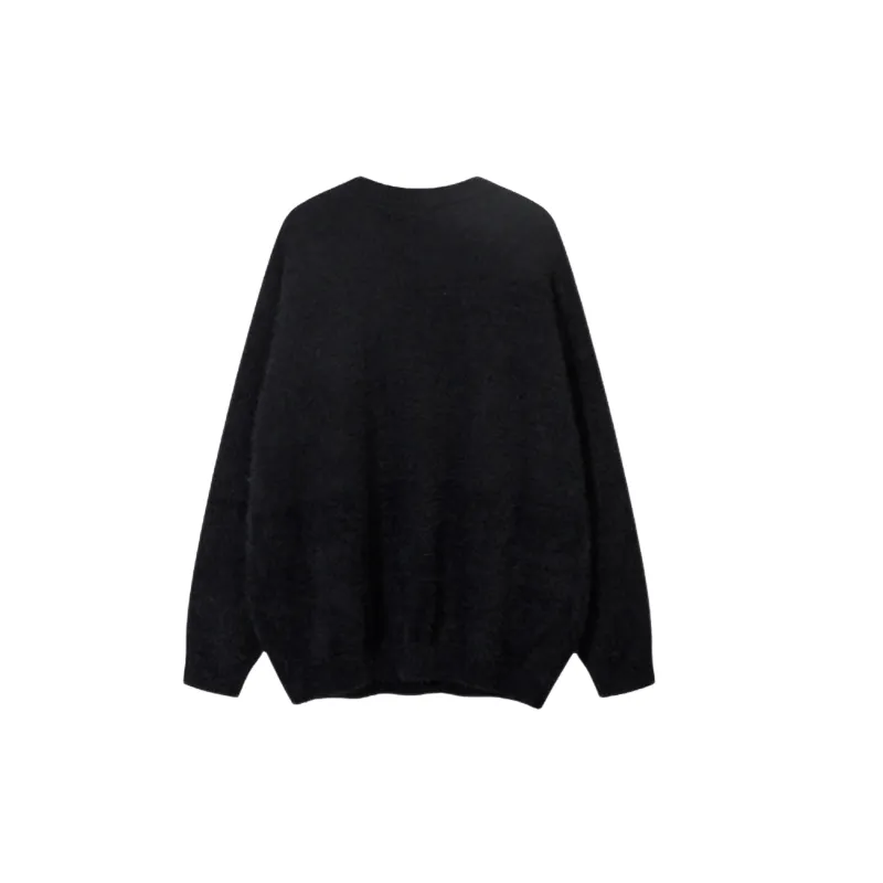 Basics Funky Blended Synthetic Fabrics Sweater-3