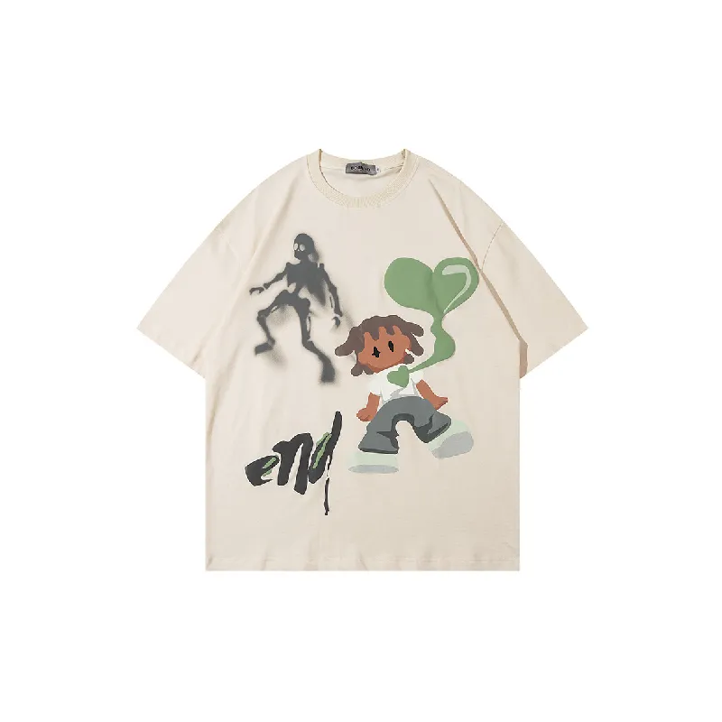 Street Fashionable 100% Cotton T Shirt-4