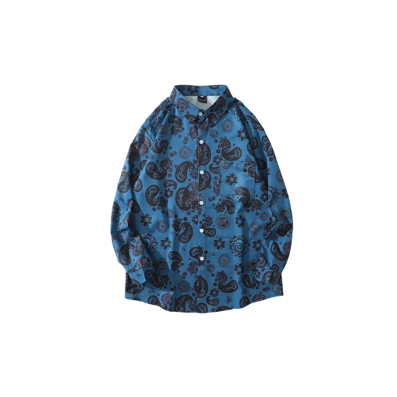 Casual Long Sleeve Shirt-0