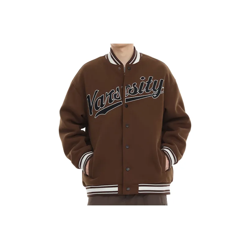 Loose Fashionable Cotton Blended Fabric Jacket-2