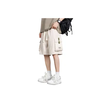 Fashionable Sporty Polyester Cargo Shorts