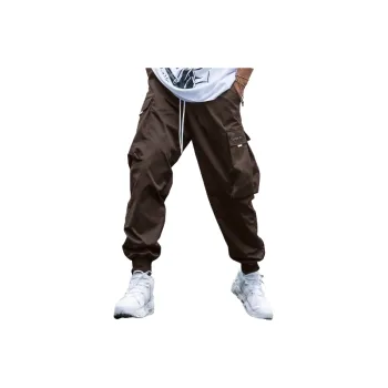 Fashionable Loose Cotton Casual Pants