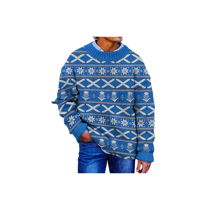 Simple Basics Blended Synthetic Fabrics Sweater-6