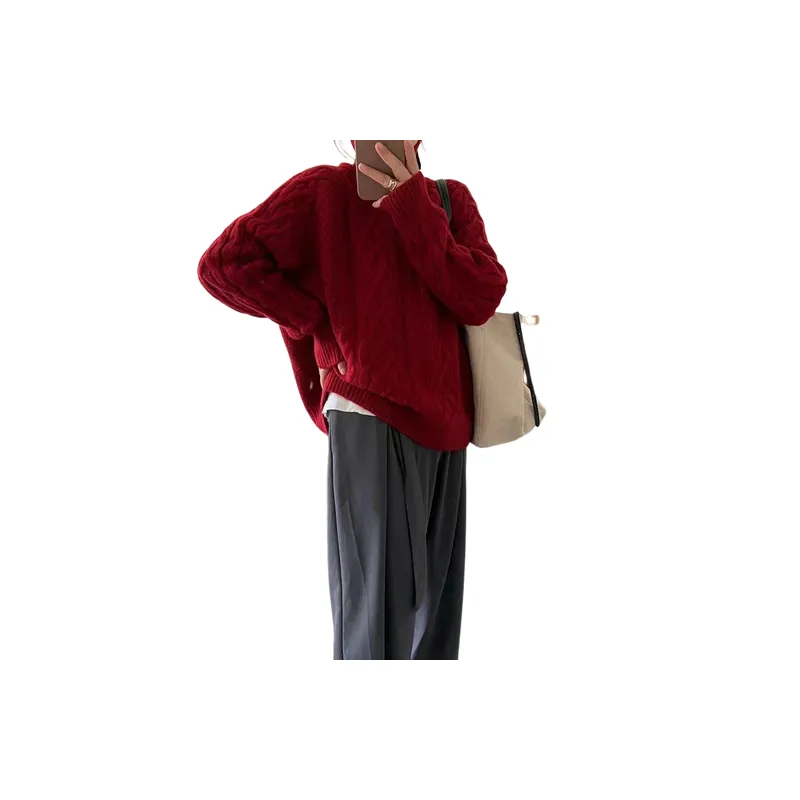 Trendy Loose Sweater-3