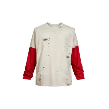Casual Contrast Color T shirt