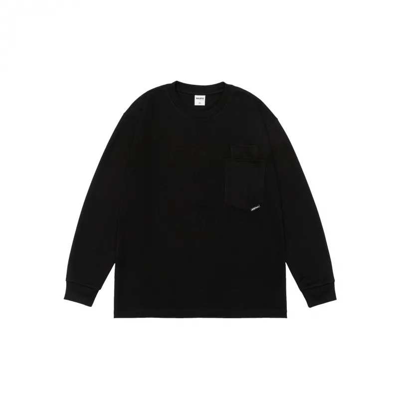 Plain Loose Blended Synthetic Fabrics T Shirt-4
