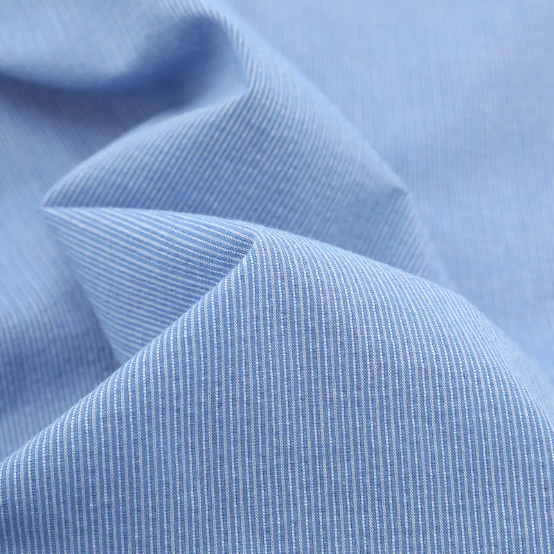 Casual Striped Cotton Blended Fabric Shirt Unisex-5