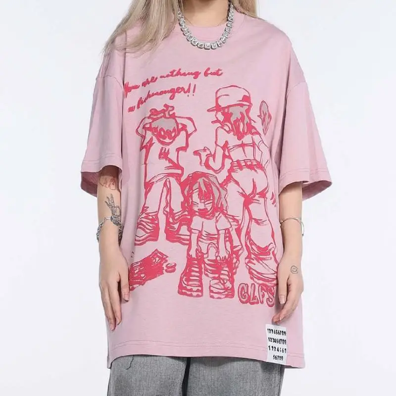 Cute Cartoon 100% Cotton T Shirt-6