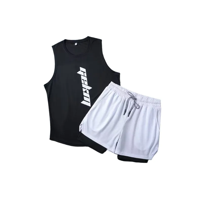 Loose Sleeveless Casual Sportswear-3