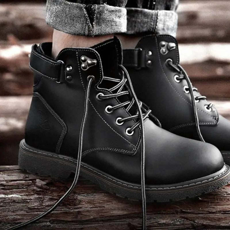 Casual Fashionable Warming Martin Boot-1