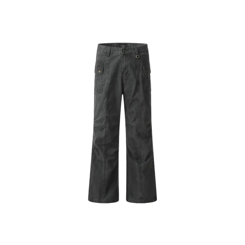 Distress Washed Jeans-4