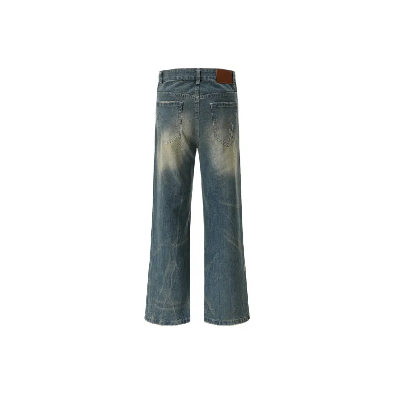 Casual Washed Jeans-1