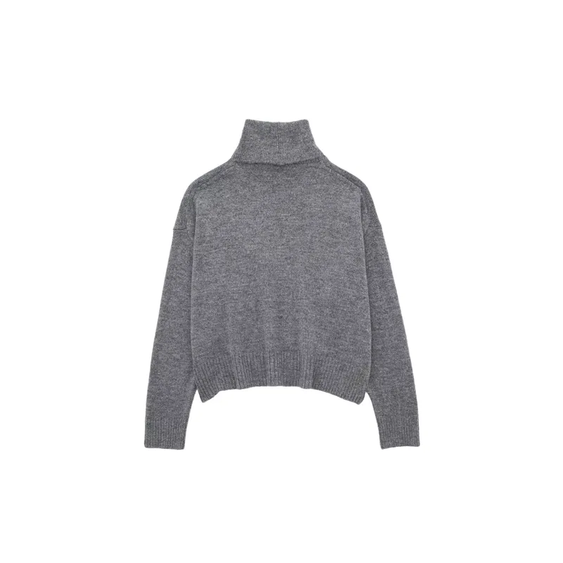 Casual Loose Polyester Sweater Women-1