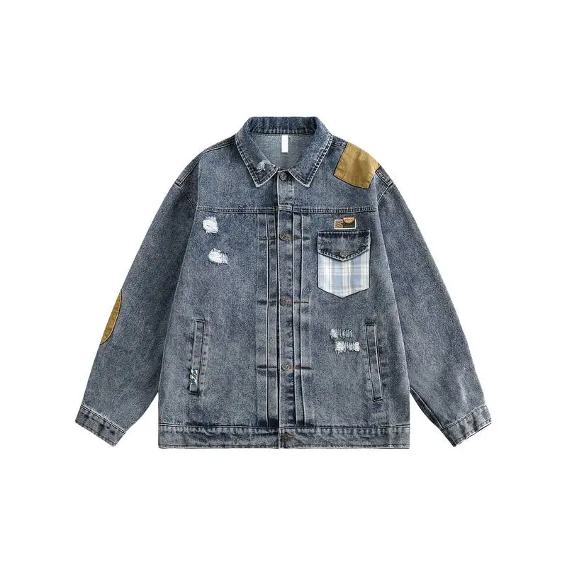 Casual Glamorous Denim Jacket-0