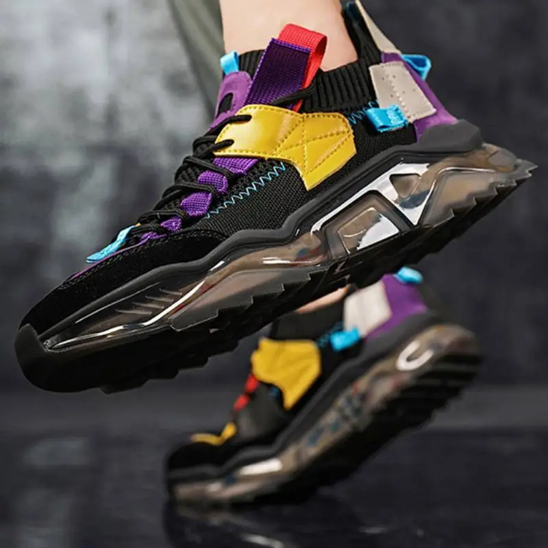 Fashionable Breathable Chunky Sneakers-2