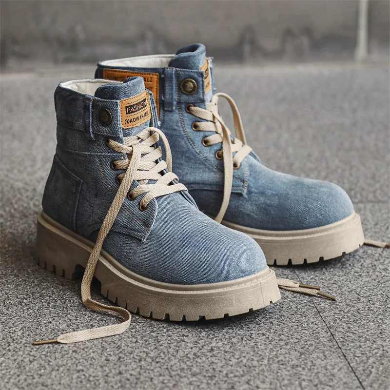 Retro Breathable Casual Martin Boot-4