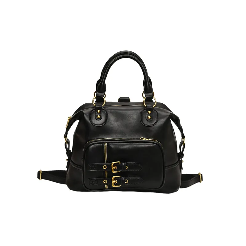 Punk Plain Crossbody Bag-4