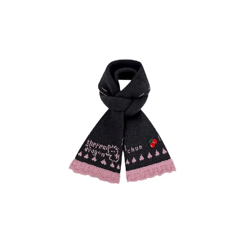 Cute Warm Knit Scarf-1