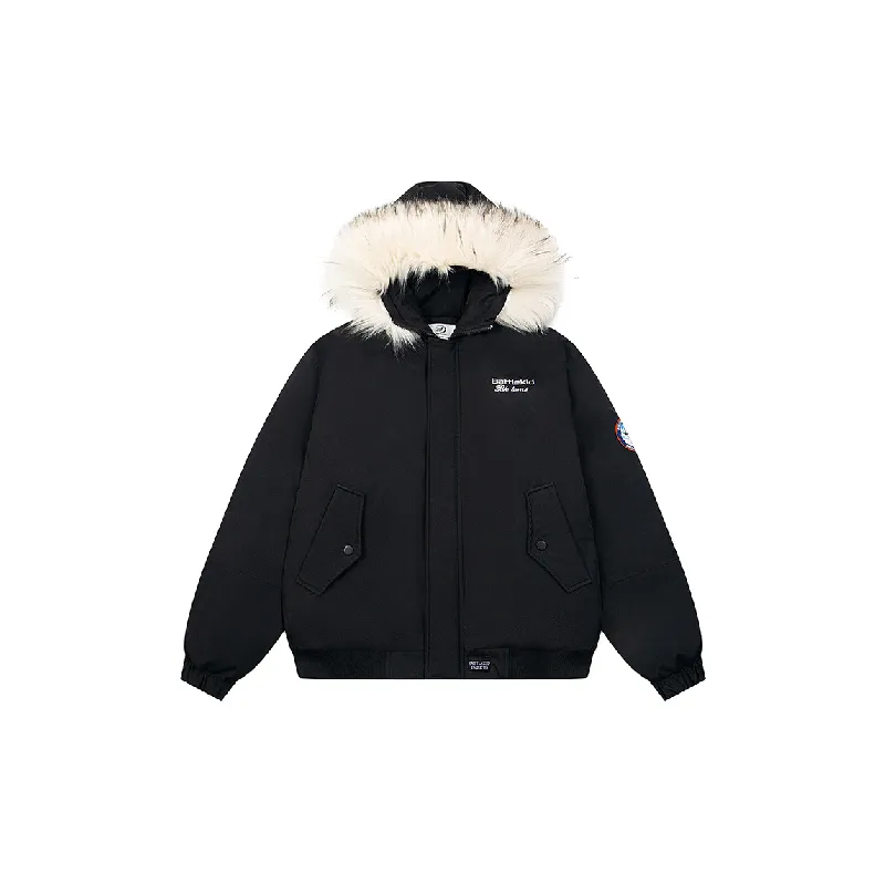Casual Plain Quilted Jacket-2