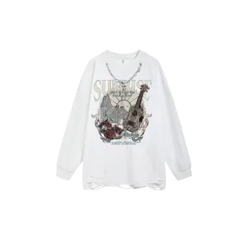 Washed Loose Long Sleeve Sweatshirt