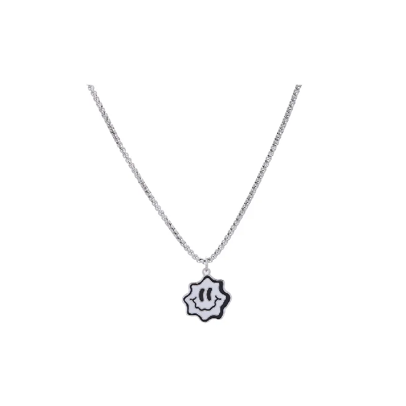 Wave Pendant Necklace-4