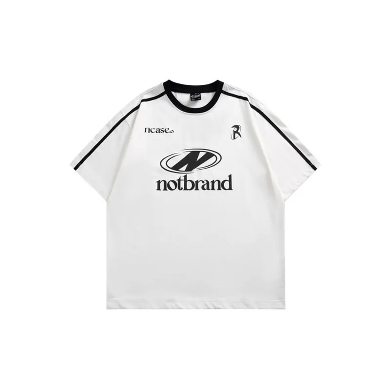 Loose Half Sleeve Printed T Shirt-2