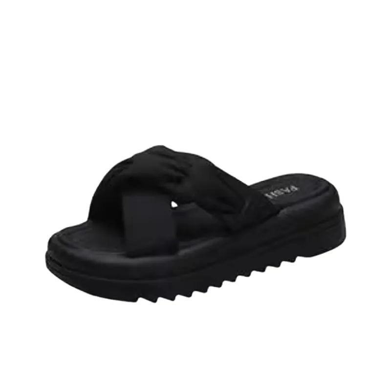 Casual Plain Beach Sandals-3