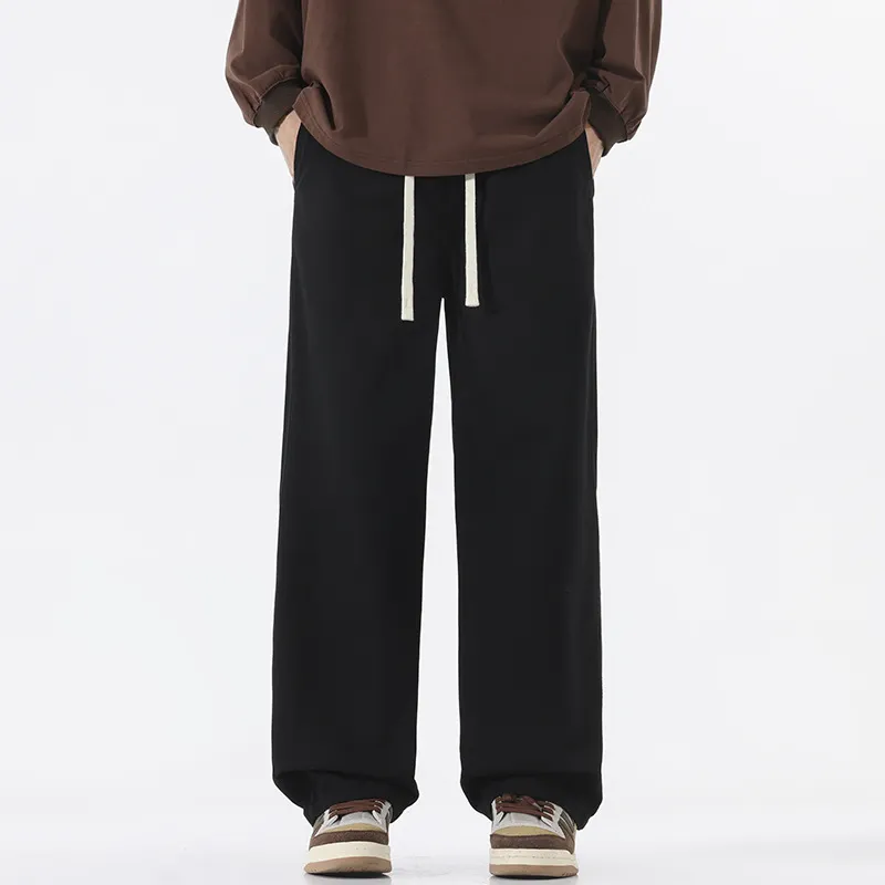 Softness Loose Cotton Cargo Pants-4