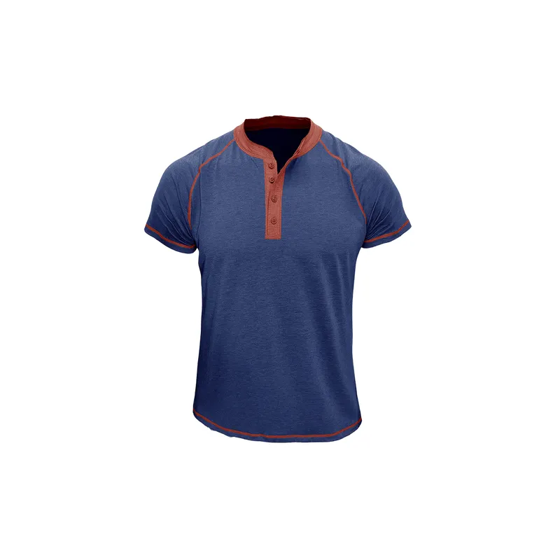 Breathable Casual Cotton Blended Fabric Polo-4