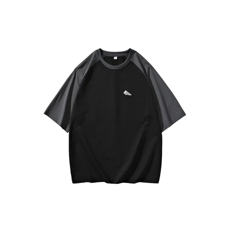 Casual Loose Blended Synthetic Fabrics T-Shirt-2