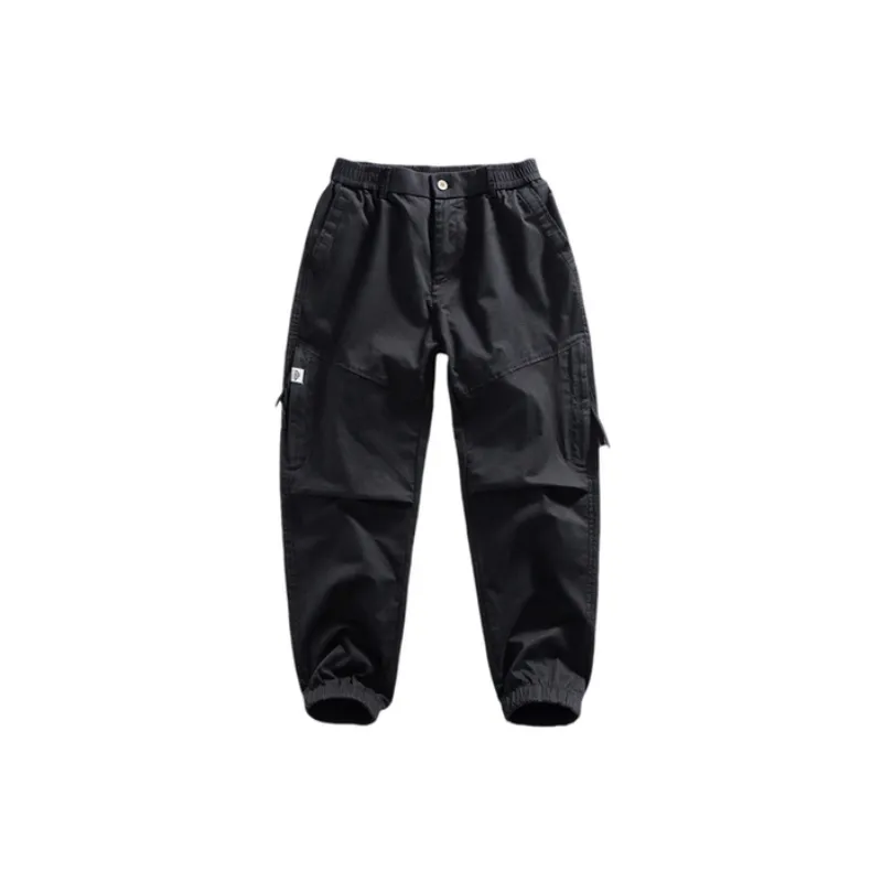 Loose Casual Cargo Pants-0