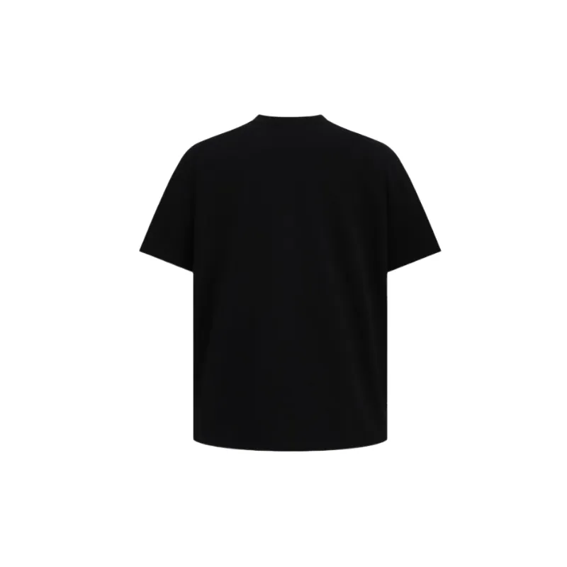 Street Loose Cotton Blended Fabric T Shirt-5