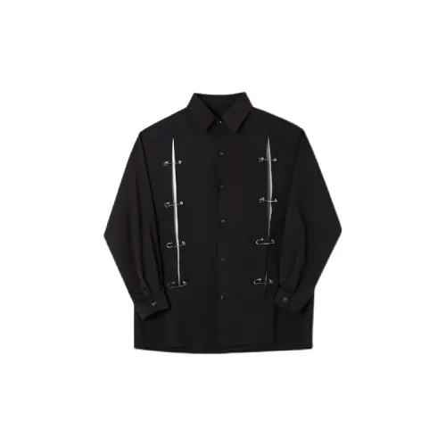 Detachable Metal Buckle Deconstructed Splicing zip-up