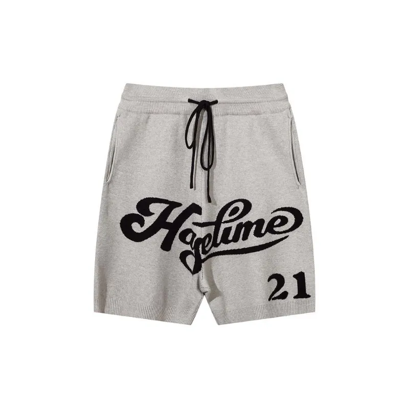 Street Trendy Cotton Blended Fabric Casual Shorts-0