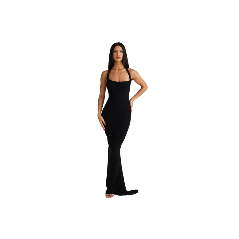 Fashionable Sexy Polyester Dress Women-2