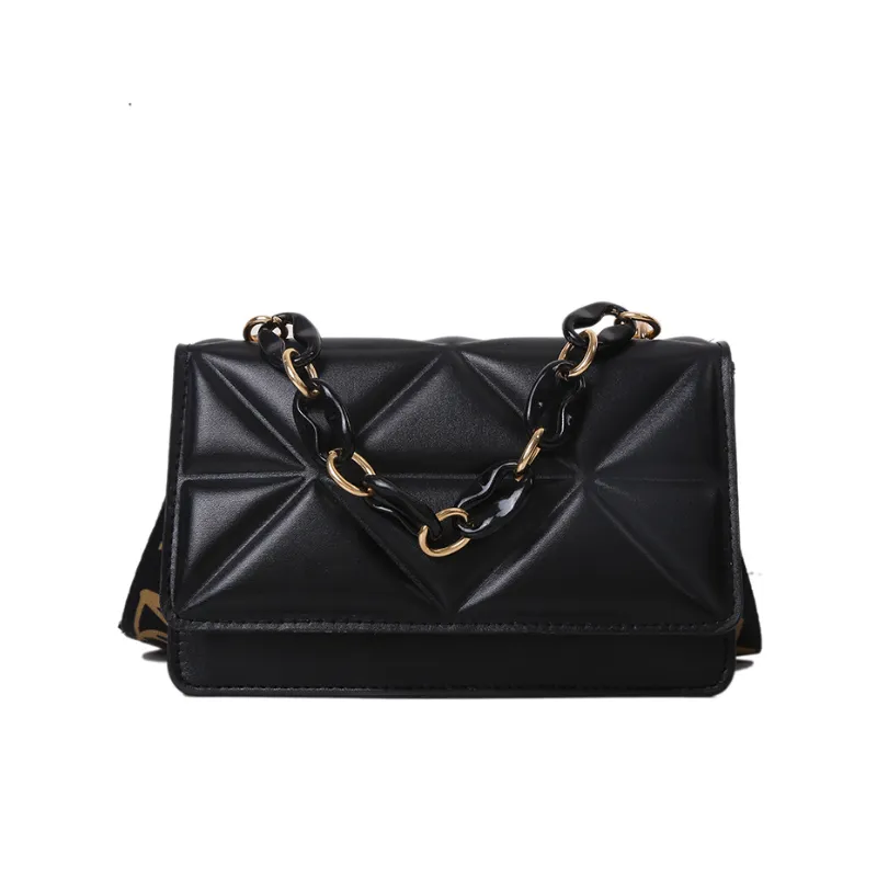 Zipper Glamorous Shoulder Bag-0