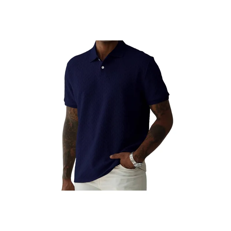 Casual Simple Polo-0