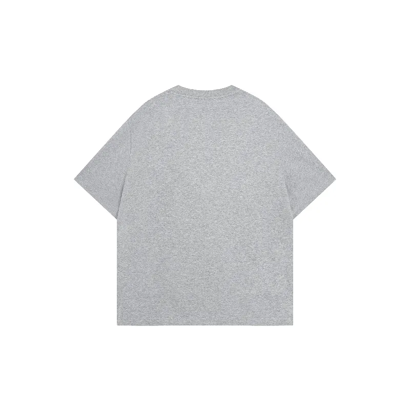 Fashionable Embroidery Cotton T Shirt Unisex-5