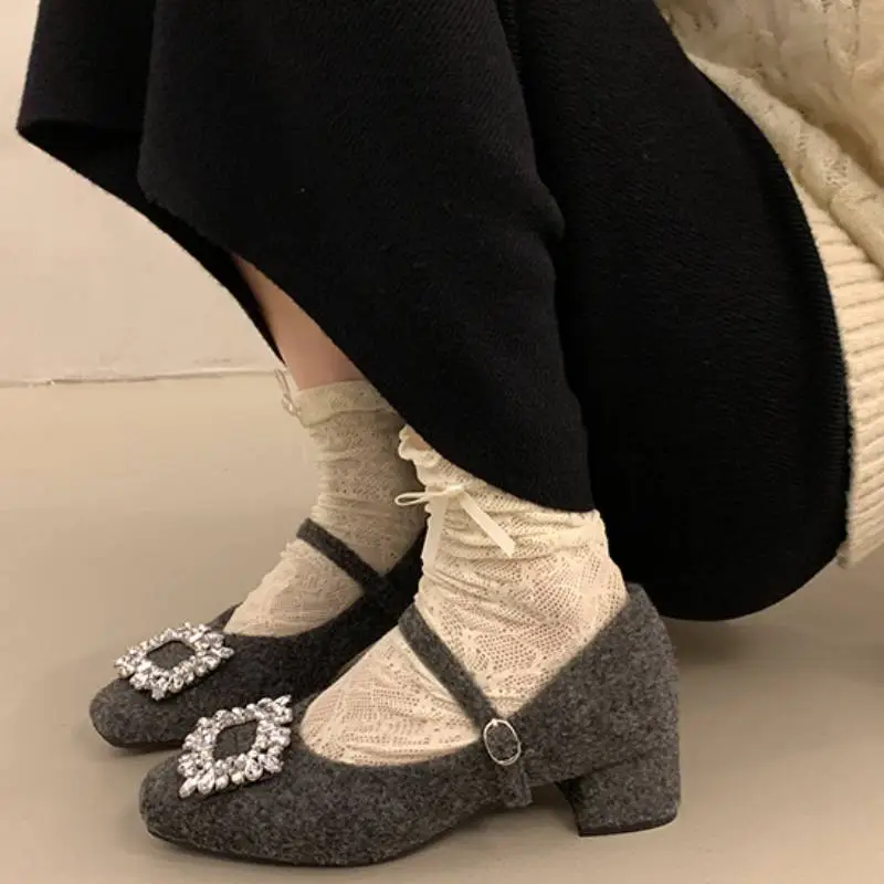Casual Simple Mary Jane Shoes-3