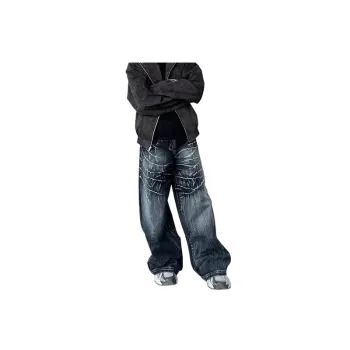 Retro Denim Fashion Jeans