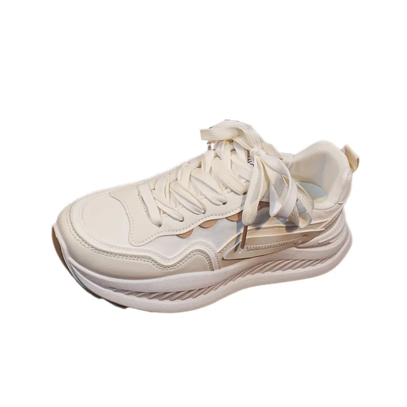 Casual Sporty Breathable Chunky Sneakers-0
