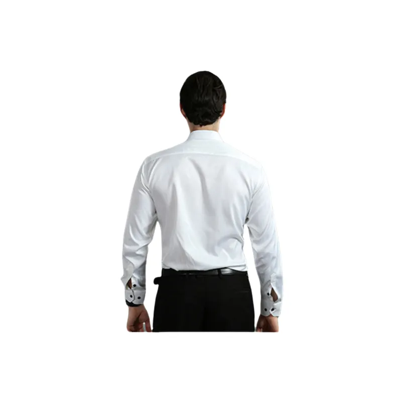 Basics Long Sleeve Polyester Shirt Unisex-12