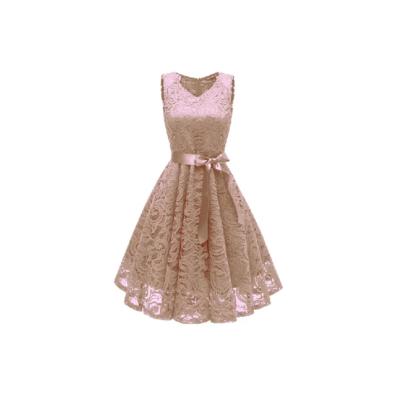 Casual Basics Polyester Dress Women-4