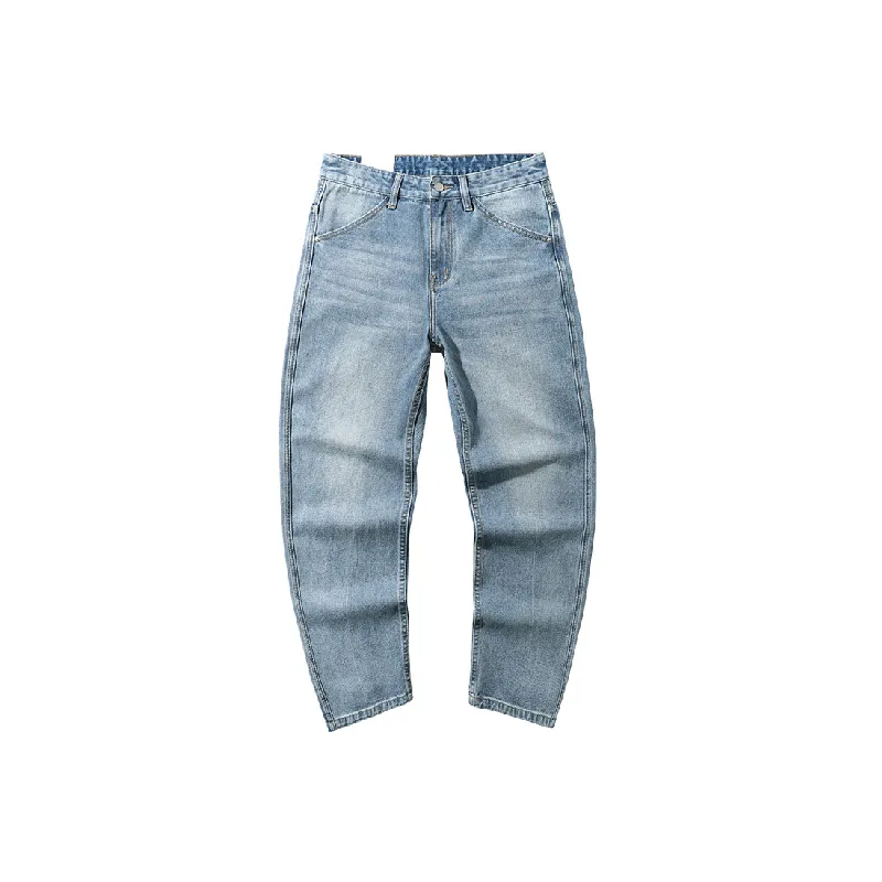 Fashionable Loose Jeans-0