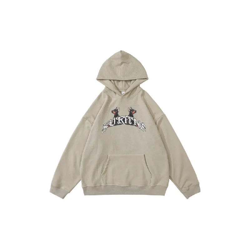 Simple Print Sweatshirt-4