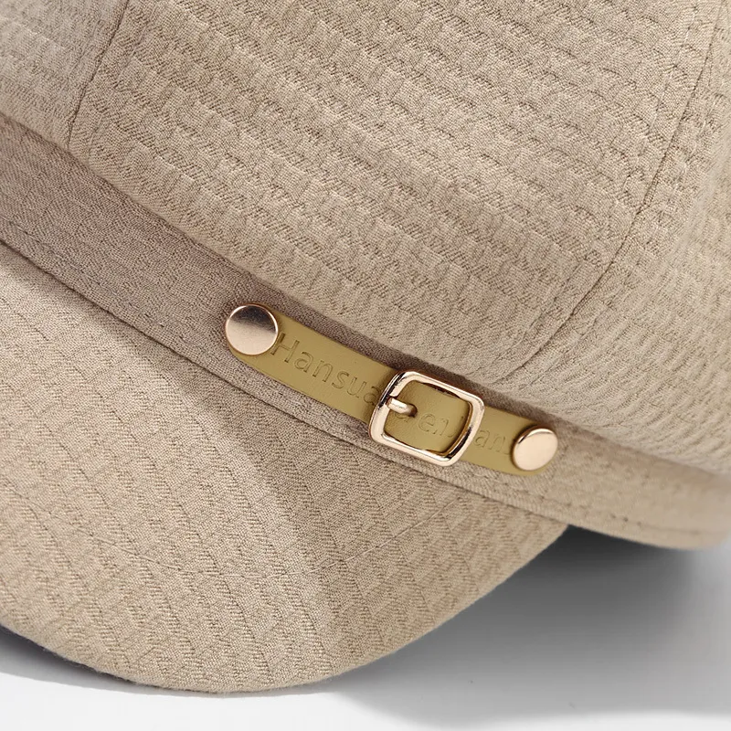 Retro Fashionable Plain Beret-2