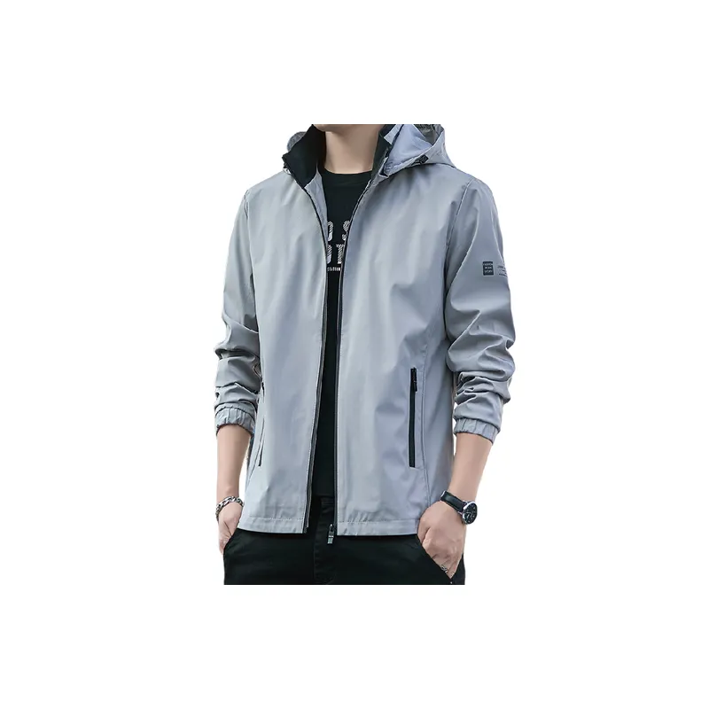 Trendy Fashionable Blended Synthetic Fabrics Jacket-4