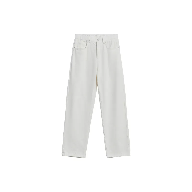 Fashionable Loose Cotton Casual Pants-0